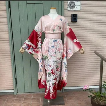 [ 기모노 리메이크 ] 후리소데 원피스