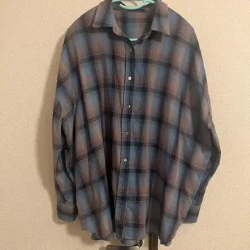 JEANASIS 옴브레 체크 셔츠 어소트 체크 셔츠