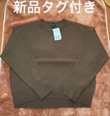 새상품 Spick and Span 워셔블 PE 벌키 얀 루즈 니트