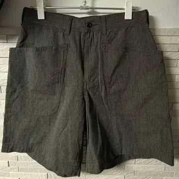 Schott 그레이 하프 팬츠 4 포켓