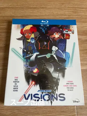 일본어 더빙 스타워즈: 비전즈 Blu-ray 시즌 1