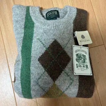 최종 가격 인하 새상품 SEA AIR 남성용 스웨터 L