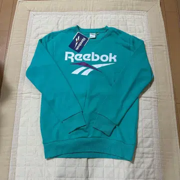 리복 터콰이즈 크루넥 맨투맨