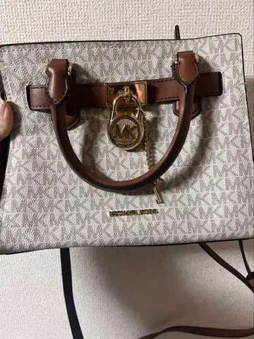 Michael Kors 백 화이트/브라운