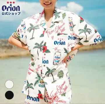 오리온 맥주 알로하 셔츠 XL