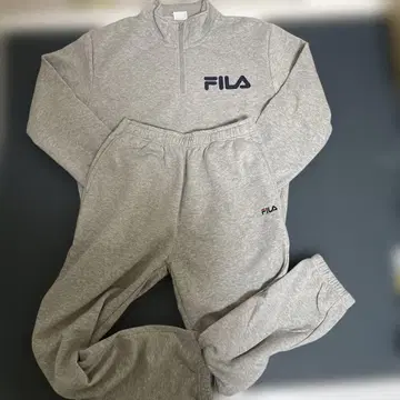 FILA 맨투맨 상하의 세트 L 사이즈 그레이