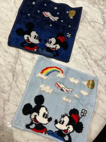 FEILER 페이러 JAL 디즈니 미키 미니 손수건