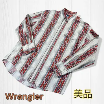 Wrangler 랭글러 긴팔 셔츠 웨스턴 셔츠 오르테가 네이티브