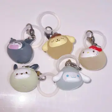 산리오 캐릭터즈 ~나리키리만~ 메지루시 액세서리 5종 세트