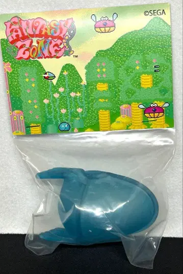 새상품 레트로 레어 SEGA 판타지 존 오파오파 블루 소프트 비닐
