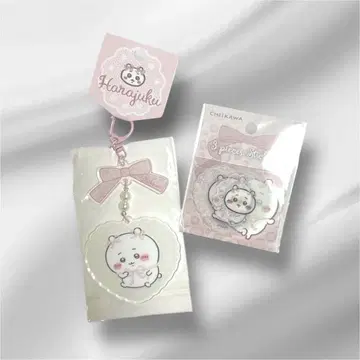 치이카와 (먼작귀) Go HARAJUKU 스티커 아크릴 키링 2개 세트