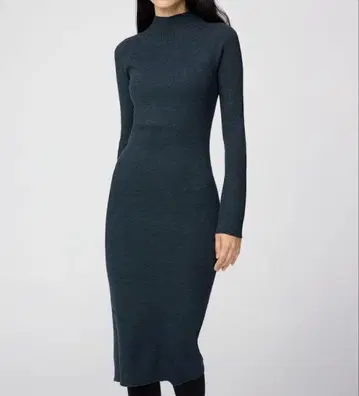 3D 니트 메리노 블렌드 원피스