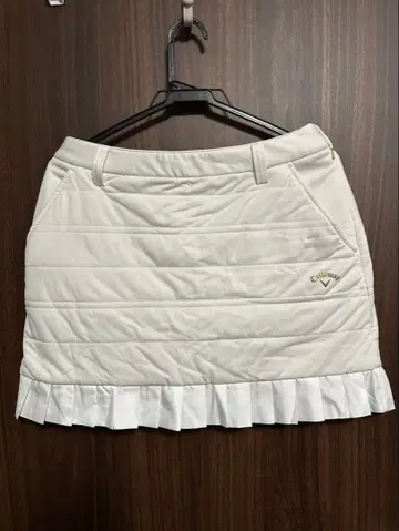 캘러웨이 여성용 골프 스커트 화이트