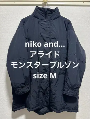 새상품급 니코앤드 아라이 몬스터 블루종 블랙 사이즈 M