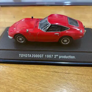 EBBRO TOYOTA 2000GT 1967 1/43 레드