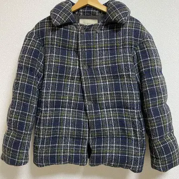 45r 다운 자켓 체크