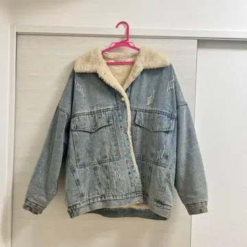 보아 라이트 블루 데님 자켓 F