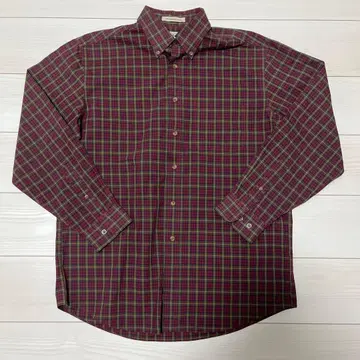 LL.Bean 체크 무늬 긴팔 셔츠 M 사이즈
