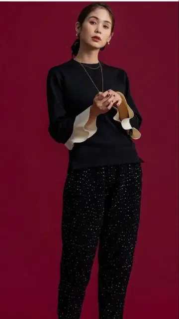 쿠미쿄쿠 x setsuko sagittaire 맨투맨 니트 풀오버