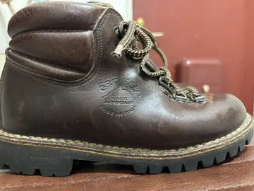 마운틴 부츠 브라운 이탈리아제 빈티지