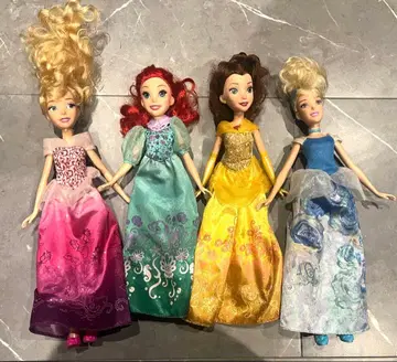 프린세스 인형 4체 세트