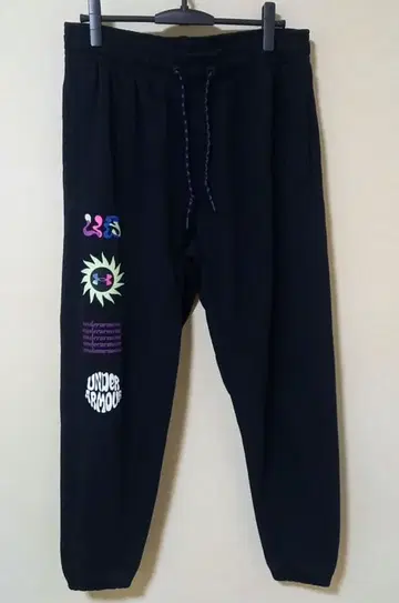 UNDER ARMOUR 컬러풀 그래픽 조거 팬츠 XXL