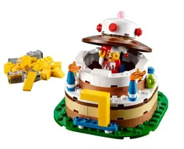 LEGO 정품 중고품 40153 벌스데이 케이크