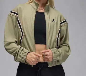 조던 브루클린 우먼 풀 집업 트랙 자켓