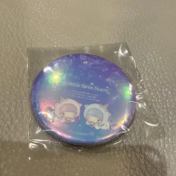 리틀트윈스타 핀 배지 홀로그램 트레이딩 캔뱃지 키키라라 한정판