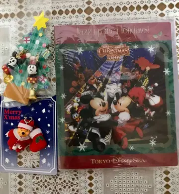 크리스마스 디즈니 앨범과 키체인 세트