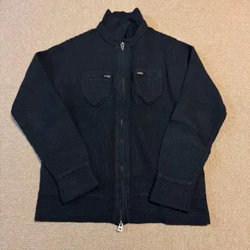 디자인 웍스 네이비 점퍼