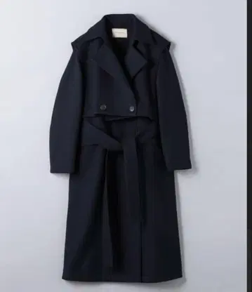 유나이티드 애로우즈 멀티웨이 코트 네이비 36