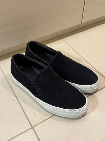 새상품급 펠리코 써니 스웨이드 슬립온 27cm 40size