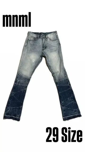 mnml 플레어 데님 29Size