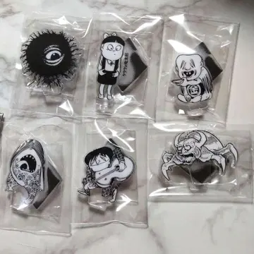 고양이 소녀 게게게의 키타로 키타로 상점 복권 아크릴 스탠드 백 베어드