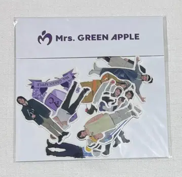미세스 그린애플 라일락 굿즈 스티커