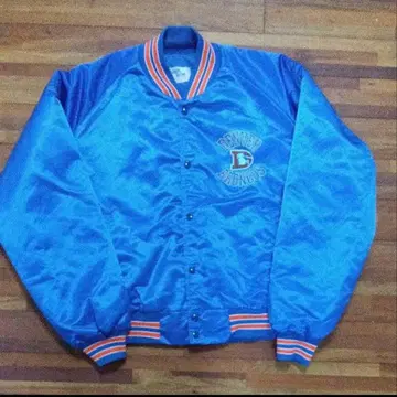 블루 바시티 자켓 USA XL