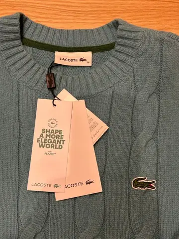 LACOSTE 새상품급 스카이블루 스웨터