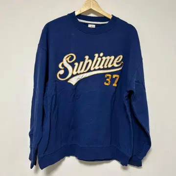 Sublime 네이비 맨투맨 L 사이즈