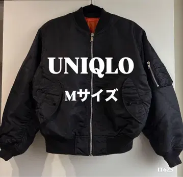 UNIQLO MA-1 타입 자켓 블랙 M 사이즈