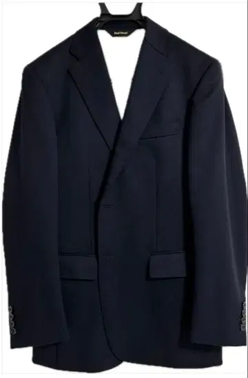 폴 스튜어트 수트 쓰리피스 네이비 48R