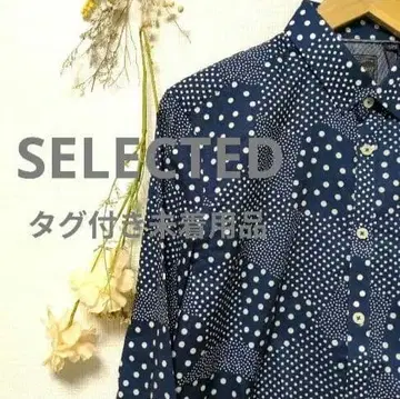 SELECTED 상의 셔츠 올 패턴 멋진 스타일리시 개성있는