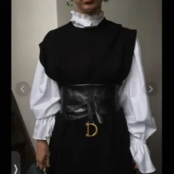 AMERI 2way BLOUSE WITH VEST SET 2세트