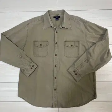 GAP 베이지 XL 긴팔 셔츠