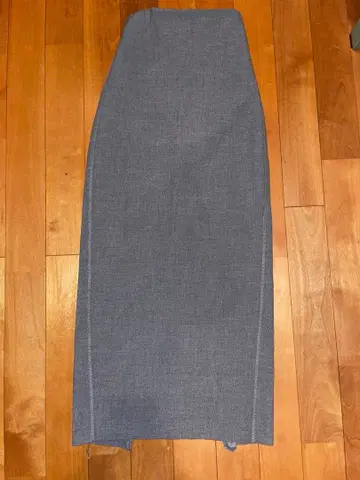ZARA 그레이 타이트 스커트 롱 XS 하이웨스트