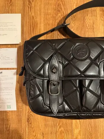 새상품 미사용 HUNTING WORLD 숄더백 블랙