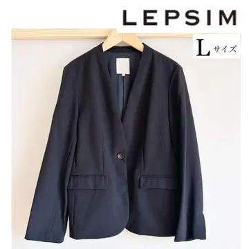 LEPSIM V넥 노카라 자켓 L 사이즈