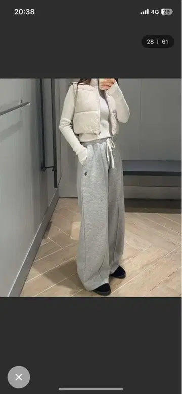 GeeRA 별주 [ U.S. POLO ASSN. ] 속기모 스웨트 팬츠