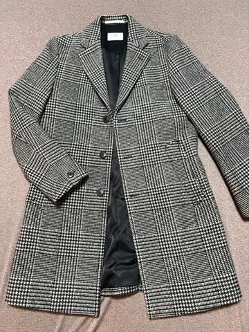 417 by EDIFICE 체스터 코트 체크 글렌체크 S