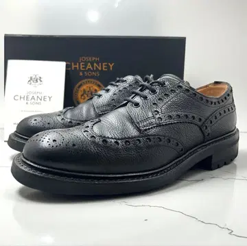 [ 새상품급 ] 조셉치니 앤 선즈 드레스 신발 에이본 UK 8 블랙